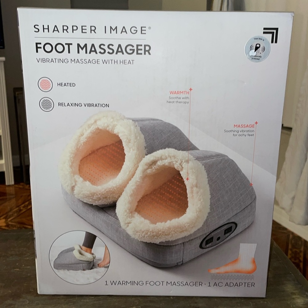 NIB Sharper Image Foot Massager